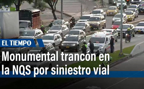 Los accidentes se presentaron alrededor de las seis de la mañana, por lo que se le recomienda a los ciudadanos tomar rutas alternas.