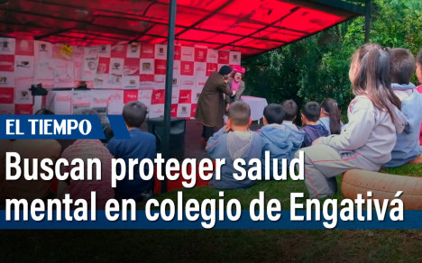 'De mente abierta' una estrategia del distrito que busca proteger la salud mental de los estudiantes en los colegios de Engativá. La iniciativa pretende detectar rasgos de depresión, ansiedad y diversas situaciones que afectan a los niños y jóvenes