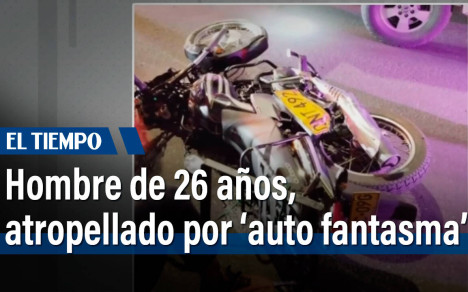 Un vehículo fantasma arrolló a un hombre de 26 años de edad el pasado primero de julio cuando transitaba en su moto por el barrio Santa Isabel