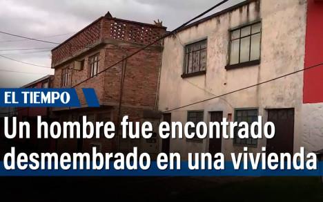 El cuerpo se encontraba en bolsas y el fétido olor alertó al propietario de la casa, razón por la cual llamó a las autoridades.