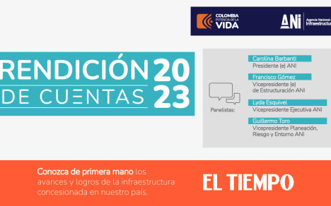 Conéctese con este espacio y conozca de primera mano los avances y logros de infraestructura concesionada en Colombia.