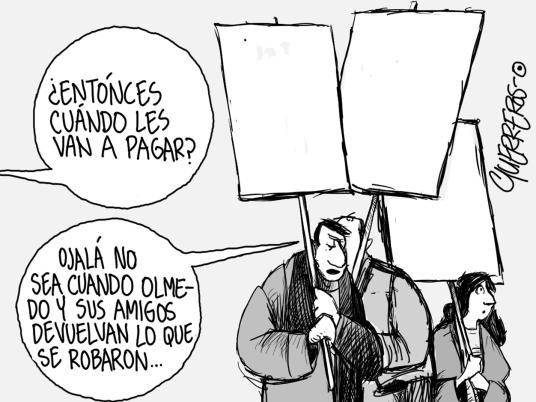 Proveedores de la UNGRD - Caricatura de Guerreros