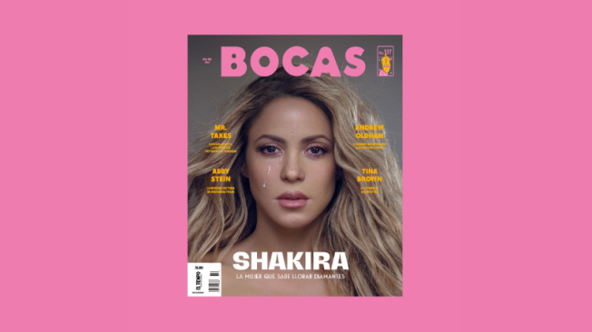 Shakira protagoniza la edición #137 de la Revista BOCAS