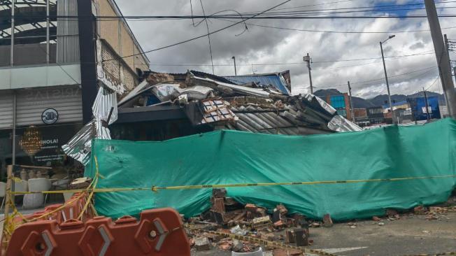 12 de octubre, barrios unidos, derrumbe, colapso, casas