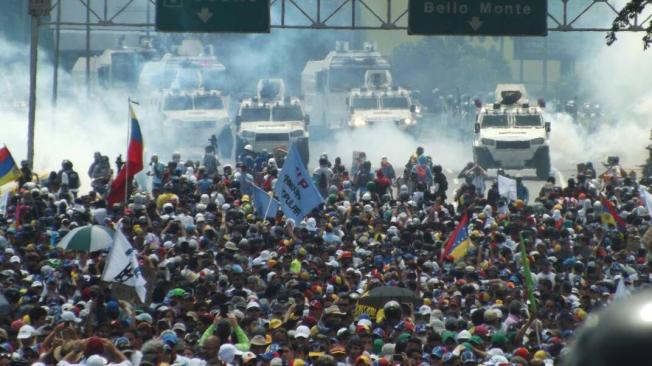 Manifestaciones en Venezuela.