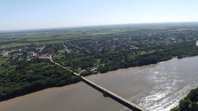 Panorámica de Maní (Casanare) conocida como la 'Capital de la Bandola'.