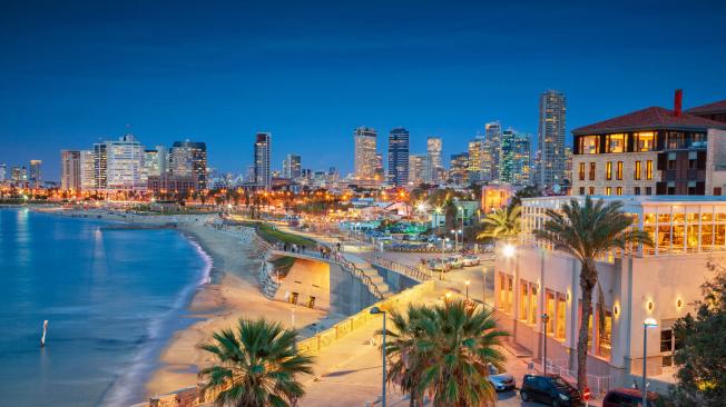 Skyline de Tel Aviv.