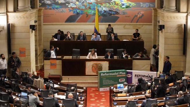 Debate de la reforma de la salud de este martes.