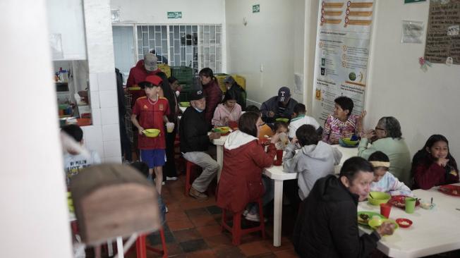 Comedor comunitario de El Amparo, Kennedy.