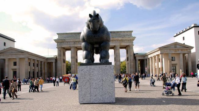 Exposición de esculturas de Fernando Botero en Berlín (Alemania), 2007