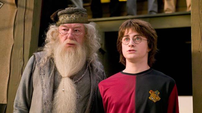 Michael Gambon como Albus Dumbledore en Harry Potter