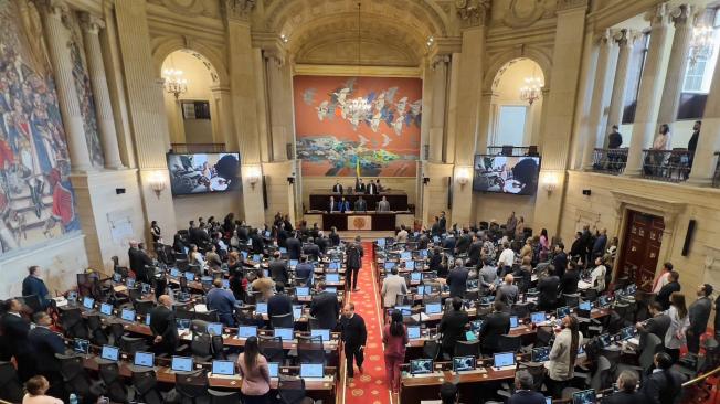 Debate del presupuesto en la Cámara.