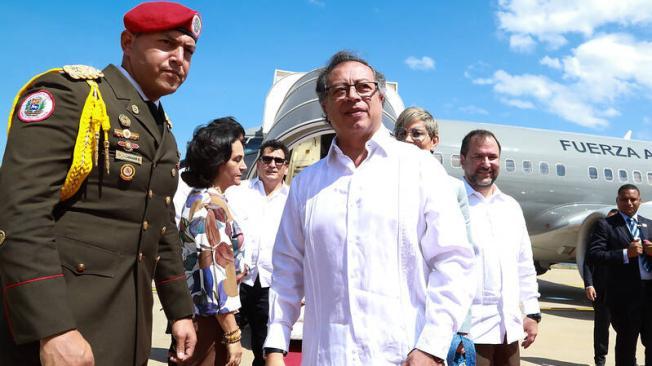 El jefe de Estado arribó este sábado a Venezuela.