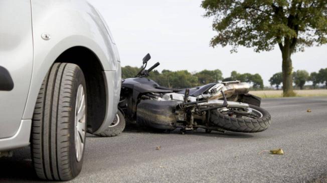 Imagen de referencia de accidente de tránsito.