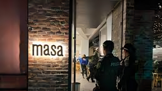 Una noche de terror vivieron los comensales de la reconocida panadería Masa