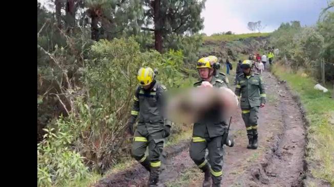 Hallazgo del cuerpo de Dilan Santiago en Bogotá