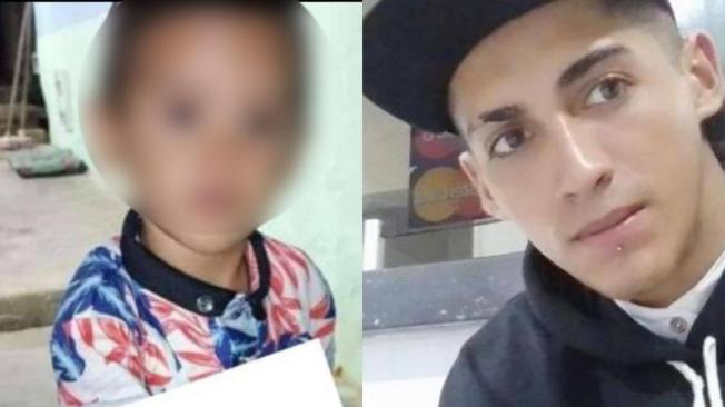 Marlon Castro, papá de Dilan Santiago, menor de dos años hallado sin vida.