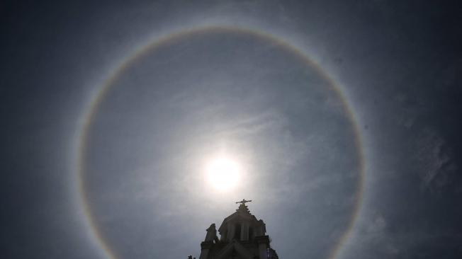 Halo solar en Cali.