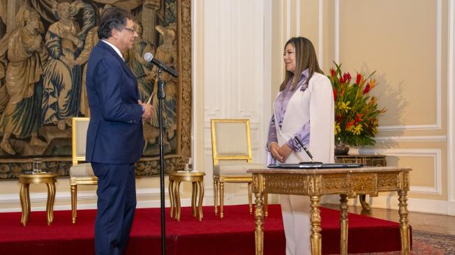 Posesión de la fiscal Luz Adriana Garzón.