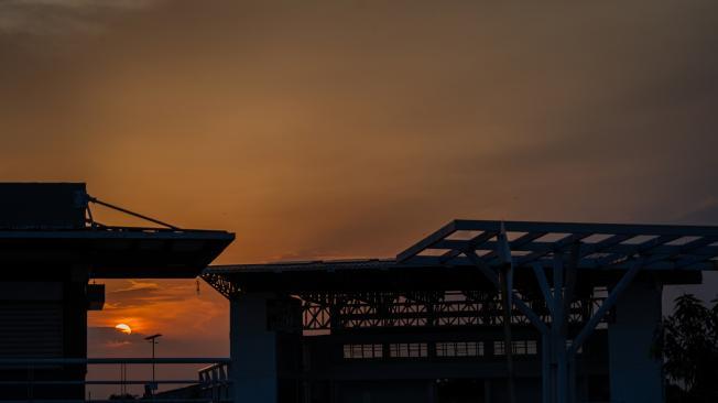 Atardecer en Valledupar, abril de 2024.