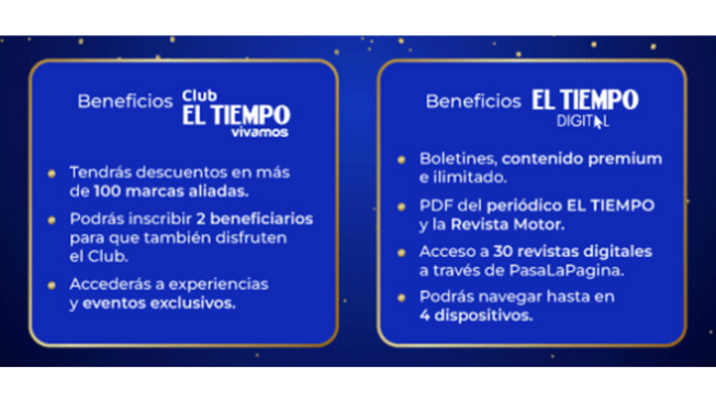 Conozca la lista completa de beneficios que puede obtener.