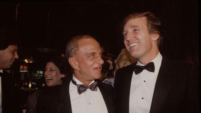 Roy Cohn y Donald Trump.
