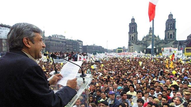 López Obrador tiene una trayectoria política de más de 40 años.