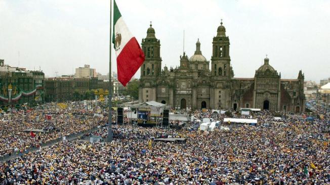 El presidente ha convocado a multitudinarias manifestaciones en el Zócalo de la capital desde que era dirigente político en Tabasco.