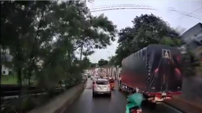 Accidente en avenida Regional de Medellín.