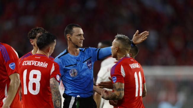 Chile presentó una protesta ante la Conmebol por el arbitraje en la Copa América.