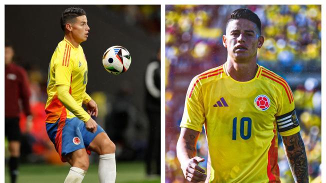 James Rodríguez, figura de Colombia.