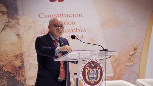 Magistrado José Fernando Reyes Cuartas, presidente de la Corte Constitucional.