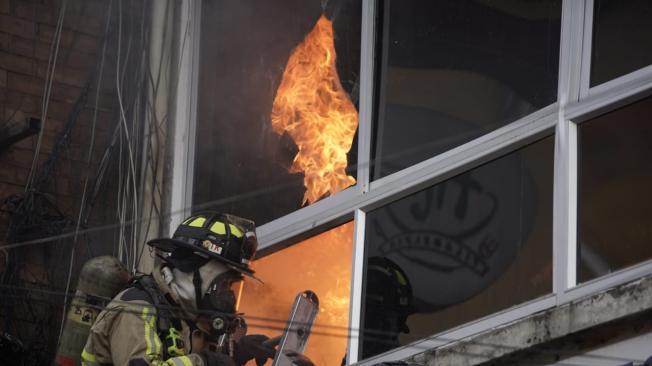 Incendio Bogotá.