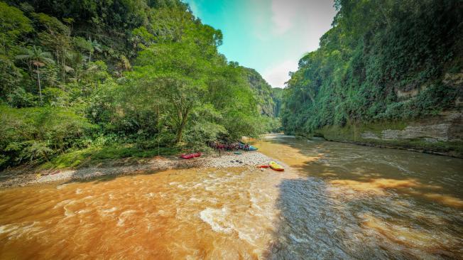 Panorámica del río Pato, en Caquetá.