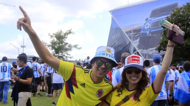 Hinchas disfrutan de su paso por la Copa América 2024 que se juega en territorio norteamericano.