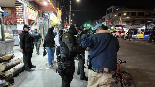 Operativo del Gaula de la Policía Metropolitana de Bogotá