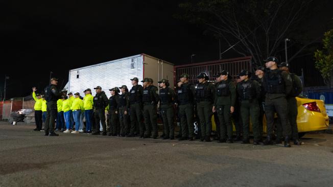 Operativo del Gaula de la Policía Metropolitana de Bogotá