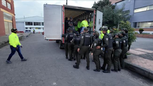Operativo del Gaula de la Policía Metropolitana de Bogotá