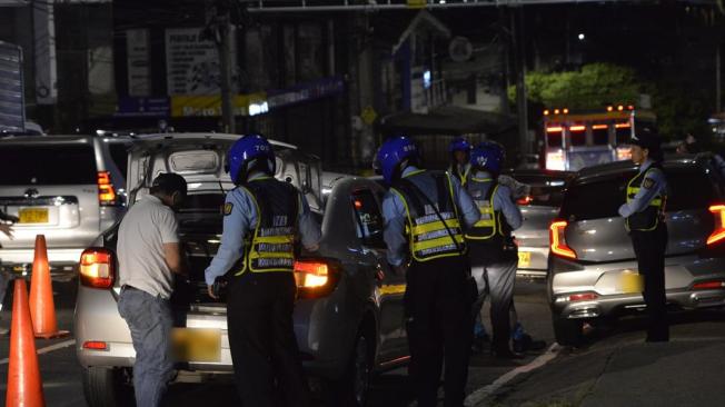 Agentes de tránsito de Medellín