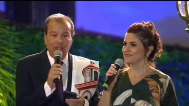 Juan Carlos Lezcano, presentador de 'Serenata', en su último programa.