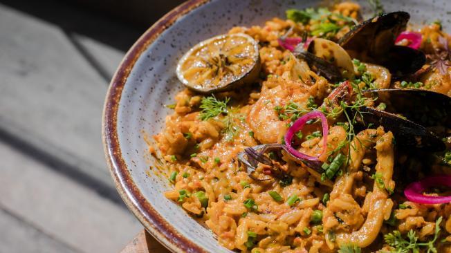 Arroz con mariscos