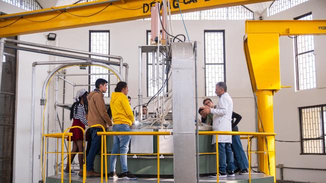 Reactor nuclear del Servicio Geológico Colombiano.