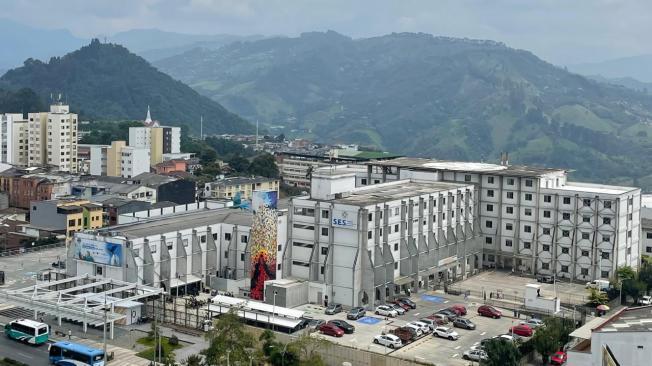 Vista general del SES Hospital de Caldas, ubicado en Manizales.