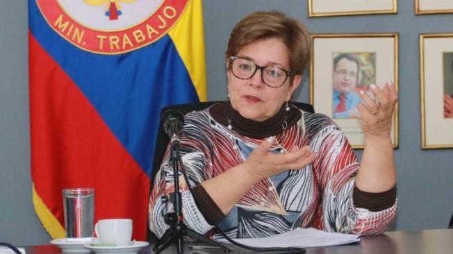 Gloria Inés Ramírez, ministra de Trabajo.