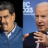 Nicolás Maduro y Joe Biden.