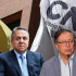 Julio César Ortiz, Gustavo Petro y Héctor Carvajal