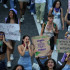 Manifestación contra las violencias hacia las mujeres.