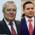 Iván Name, Andrés Calle y Wadith Manzur.