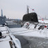 La flota rusa incluye un submarino pero sin armamento nuclear (foto de archivo de un submarino nuclear ruso). 