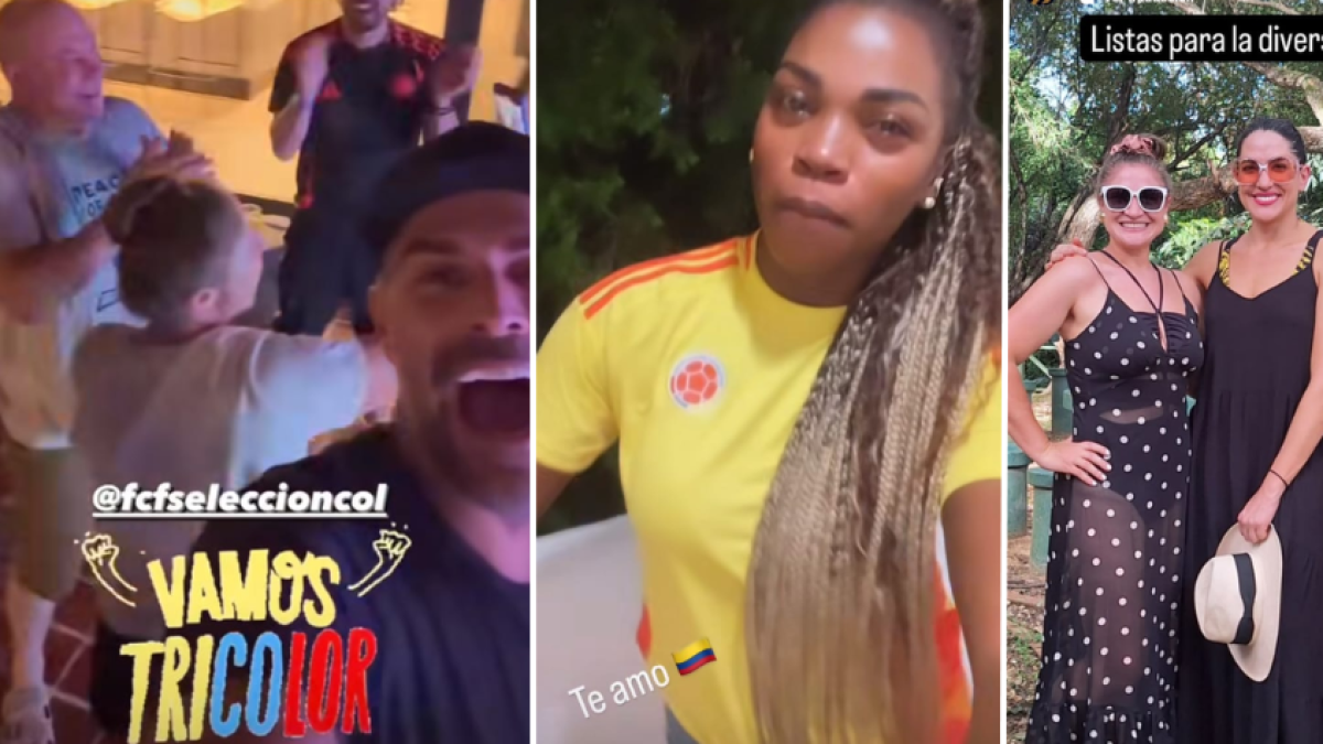 Los participantes de 'MasterChef Celebrity' se reunieron y celebraron el triunfo de la Selección Colombia